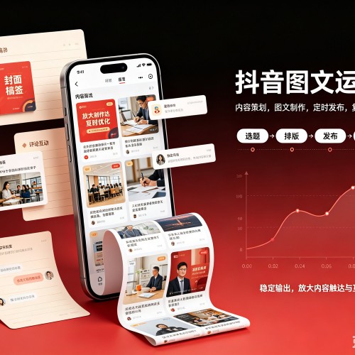 湛河抖音图文代运营服务